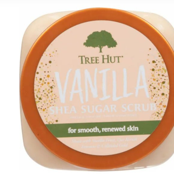 NEW - Tree Hut Shea Vanilla Shea Sugar Body Scrub - Picture 2 of 4
